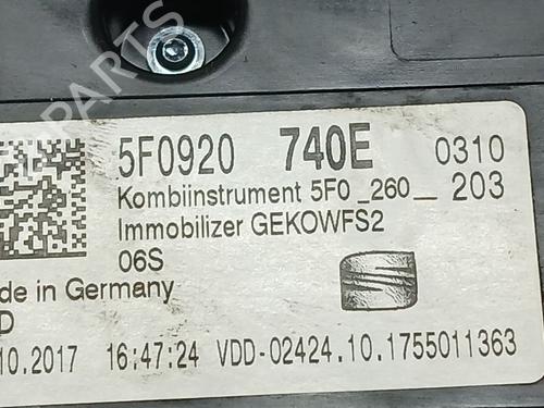 Instrument cluster SEAT LEON (5F1) 1.4 TSI | BP26136099C47 - Image 3