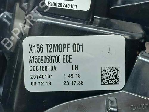 Left taillight MERCEDES-BENZ GLA-CLASS (X156) GLA 200 (156.943) | BP16771212C34