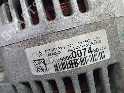 Alternator PEUGEOT 308 II (LB_, LP_, LW_, LH_, L3_)  | BP17229816M7 