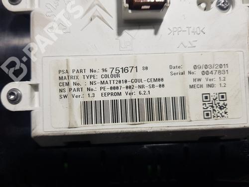 Instrument cluster CITROËN C4 II (NC_)  | BP9048396C47 