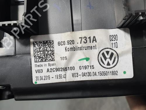 Instrument cluster VW POLO V (6R1, 6C1) 1.4 TDI | BP12566033C47 