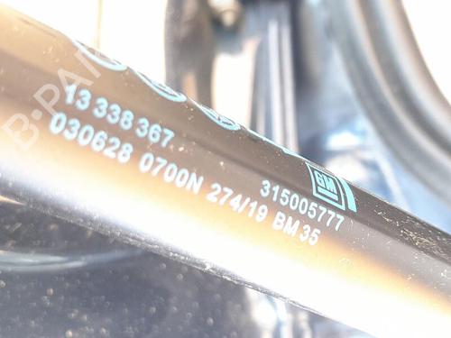 Gassdemper Bakluke OPEL MERIVA B MPV (S10) 1.4 (75) (100 hp) 27259580