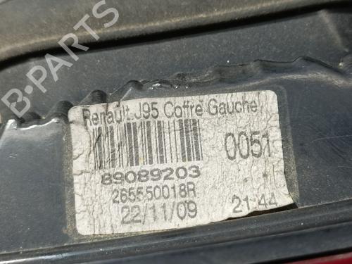 Left taillight RENAULT SCÉNIC III (JZ0/1_)  | BP11794444C34 