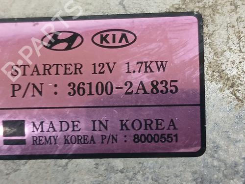 Starter KIA SPORTAGE III (SL) 1.7 CRDi | BP40505264M8 - Image 3