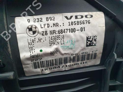 Instrument cluster BMW 2 Convertible (F23) 220 i | BP3728559C47 