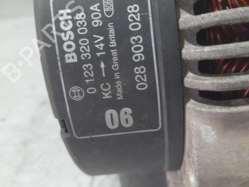 Alternator AUDI A2 (8Z0) 1.4 | BP27702720M7 