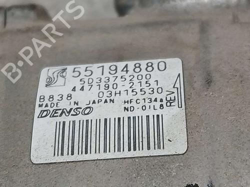 AC compressor FIAT GRANDE PUNTO (199_) 1.4 (199AXB11, 199AXB1A, 199BXB1A, 199AXL1A) | BP19117454M34 