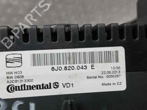 Climate control SEAT IBIZA IV (6J5, 6P1)  | BP19745905I5 