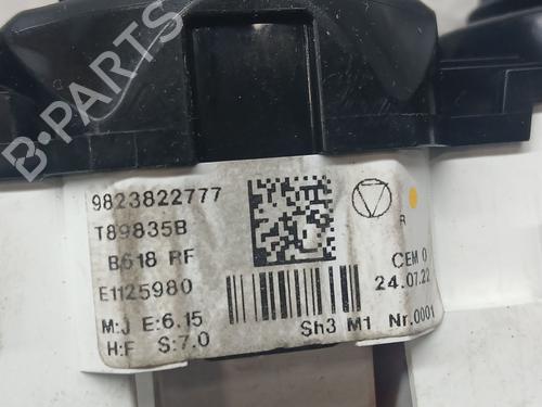 Climate control CITROËN C3 / C3 ORIGIN III (SX) 1.5 BlueHDi 100 (SXYHYP, SXYHTU) | BP24676830I5 