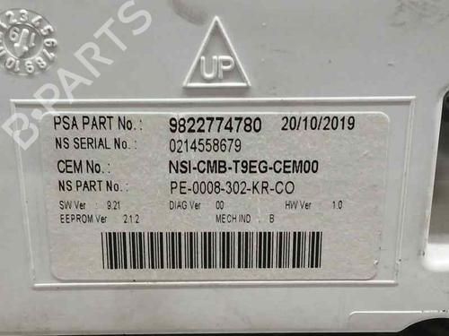 Instrument cluster PEUGEOT 308 II (LB_, LP_, LW_, LH_, L3_)  | BP16163550C47 