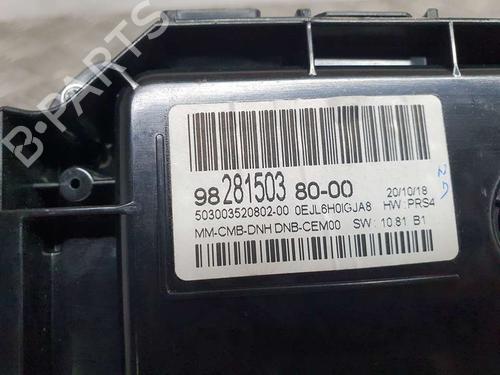 Instrument cluster PEUGEOT 5008 II (MC_, MJ_, MR_, M4_)  | BP16921868C47 