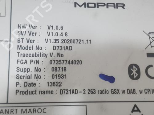 Electronic module FIAT DOBLO Cargo (263_) 1.6 D Multijet (263WXD1B, 263WXR1B, 263WXX1B, 263ZXD1B,... | BP34628330M83 - Image 4