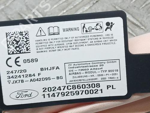 Left curtain airbag FORD FOCUS III Turnier  | BP12681131C11