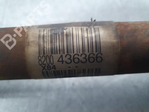 Right front driveshaft RENAULT MEGANE II Estate (KM0/1_) 1.9 dCi (KMRG, KM1G, KM0G, KM2C) | BP3700558M39 