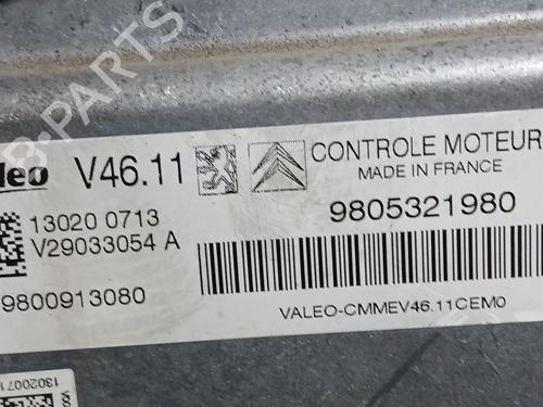 Engine control unit (ECU) CITROËN C-ELYSEE (DD_) 1.2 VTi 72 (DDHMY0) | BP40227525M57 - Image 2