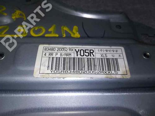 Rear right window mechanism HYUNDAI ELANTRA III (XD) 2.0 CRDi | BP875186C25 