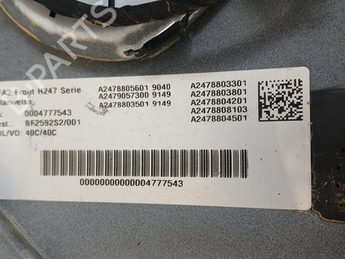 Front bumper MERCEDES-BENZ GLA (H247) GLA 200 d (247.712) | BP27156111C7