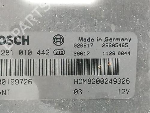Engine control unit (ECU) RENAULT MEGANE I (BA0/1_)  | BP26640083M57 