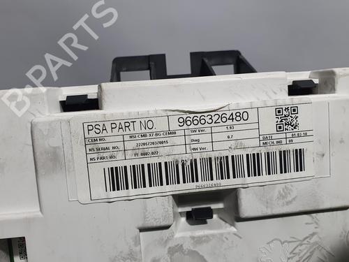 Instrument cluster CITROËN C5 III (RD_) | BP3718576C47