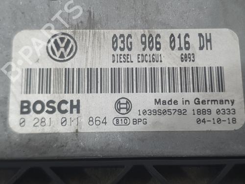 Engine control unit (ECU) SEAT TOLEDO III (5P2) 1.9 TDI | BP38311744M57 - Image 4