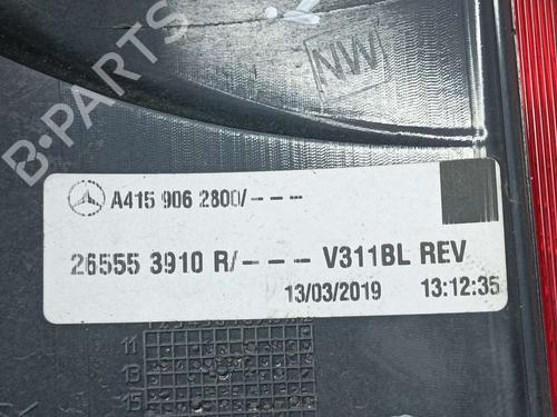 Left taillight MERCEDES-BENZ CITAN Box Body/MPV (W415)  | BP12505900C34 