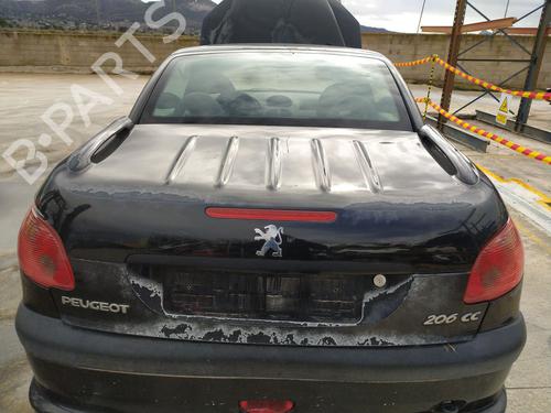Used Tailgate PEUGEOT 206 CC (2D) 1.6 16V (2DNFUF, 2DNFUR) (109 hp) 32141814
