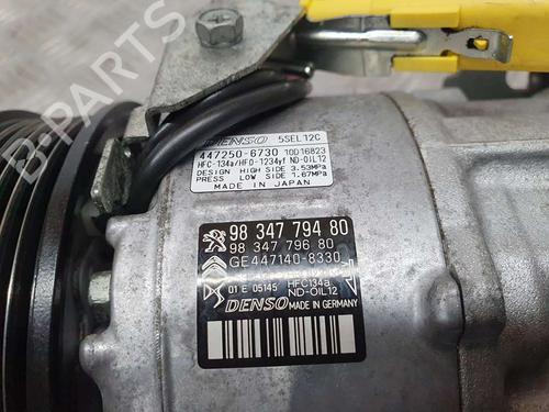 AC compressor PEUGEOT 5008 II (MC_, MJ_, MR_, M4_) 1.5 BlueHDi 130 (MCYHZJ, MCYHZR, MCYHZX) | BP16113593M34 