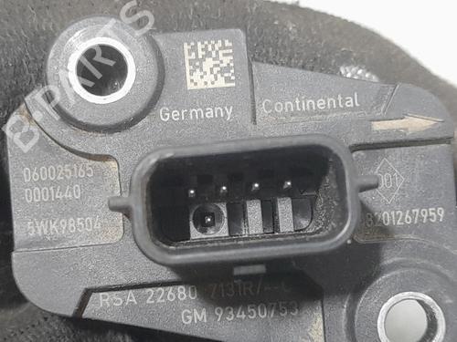 Mass air flow sensor RENAULT TRAFIC III Van (FG_) 1.6 dCi 115 (FGMD) | BP26959942M95