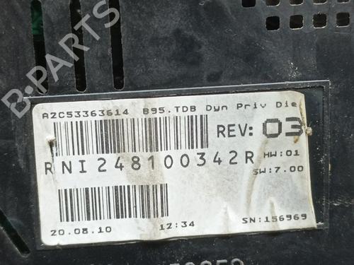 Instrument cluster RENAULT MEGANE III Hatchback (BZ0/1_, B3_)  | BP6590243C47 