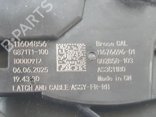 Front right lock MG MG HS (AS23) 1.5 EHS Hybrid (CSA6463) | BP37273543C97 - Image 4