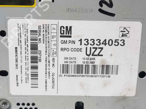 Radio OPEL ASTRA J (P10)  | BP13391400E6 