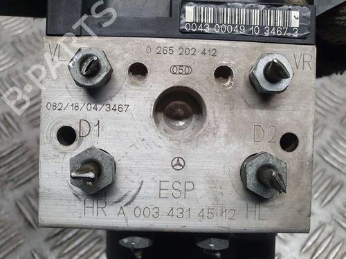 ABS pump MERCEDES-BENZ A-CLASS (W168) A 160 (168.033, 168.133) | BP16438571M43 