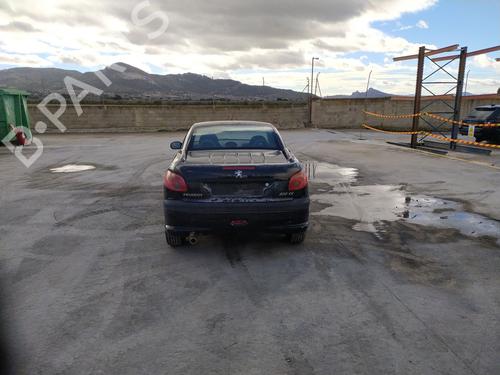 Rear axle PEUGEOT 206 CC (2D) 1.6 16V (2DNFUF, 2DNFUR) | BP32145263M2 