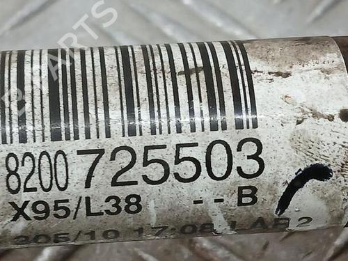 Left front driveshaft RENAULT MEGANE III Hatchback (BZ0/1_, B3_)  | BP20856691M38 