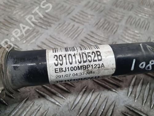 Left front driveshaft NISSAN QASHQAI / QASHQAI +2 I (J10, NJ10, JJ10E)  | BP9191543M38 