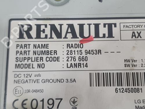 Radio RENAULT MEGANE IV Hatchback (B9A/M/N_) 1.6 dCi 130 (B9A4) | BP36325598E6 - Image 4