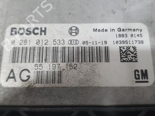 Engine control unit (ECU) OPEL VECTRA C GTS (Z02) | BP34117096M57 - Image 4