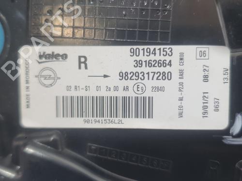 Right taillight OPEL CORSA F (P2JO) 1.5 (68) | BP36498157C35 - Image 5