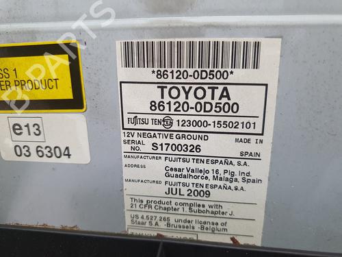 Radio TOYOTA YARIS (_P9_)  | BP13497080E6 