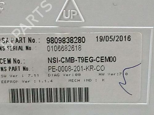 Instrument cluster PEUGEOT 308 II (LB_, LP_, LW_, LH_, L3_)  | BP19920265C47 