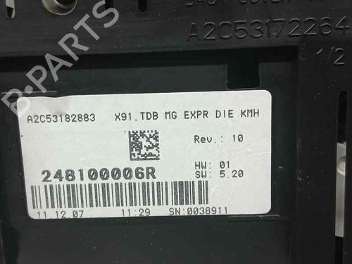 Instrument cluster RENAULT LAGUNA III Grandtour (KT0/1)  | BP12503294C47 