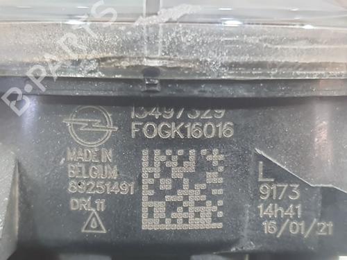Left front fog light OPEL CORSA F (P2JO) 1.5 (68) | BP36498147C30 - Image 4