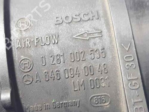 Mass air flow sensor MERCEDES-BENZ C-CLASS Coupe (CL203)  | BP6806583M95 