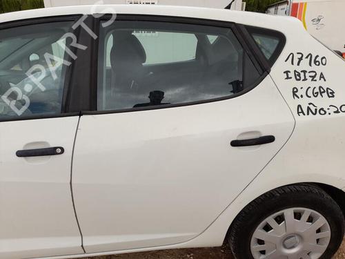 Used Left rear door SEAT IBIZA IV (6J5, 6P1) 1.2 (60 hp) 29588874