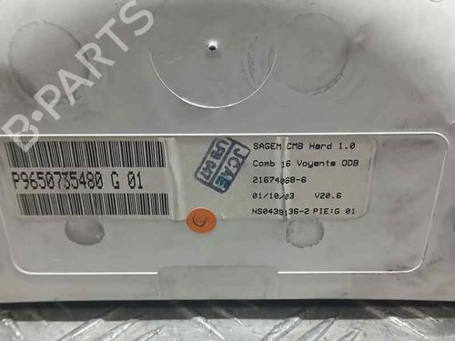 Instrument cluster CITROËN C2 ENTERPRISE (JG_) 1.4 HDi | BP20645411C47 