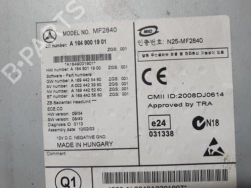 Radio MERCEDES-BENZ M-CLASS (W164)  | BP15683454E6 