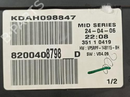 Instrument cluster RENAULT MEGANE II (BM0/1_, CM0/1_)  | BP11839209C47 