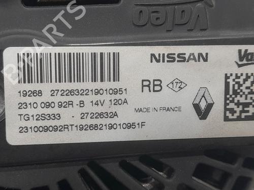 Alternator NISSAN MICRA V (K14)  | BP16646655M7 