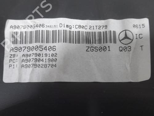 Instrument cluster MERCEDES-BENZ SPRINTER 3,5-t Van (B907, B910) 314 CDI RWD (907.631, 907.633, 907.635, 907.637) | BP26596499C47  - Image 5