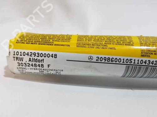 Left curtain airbag MERCEDES-BENZ CLK (C209)  | BP3717904C11 
